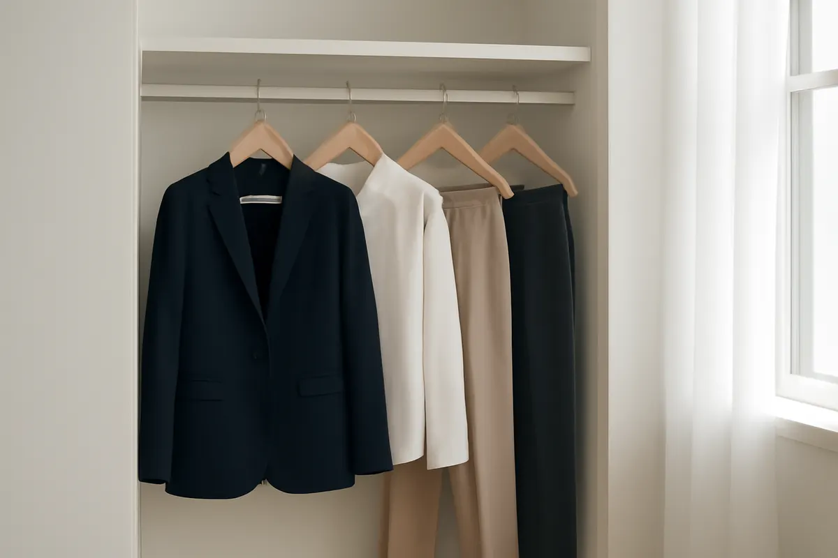 roupas femininas atemporais: um guarda-roupa cápsula com peças clássicas
